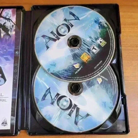 AION DVD ROM ONLINE SOFTWARE Rated Teen PC 2009 Original Metal Box - Picture 5 of 7